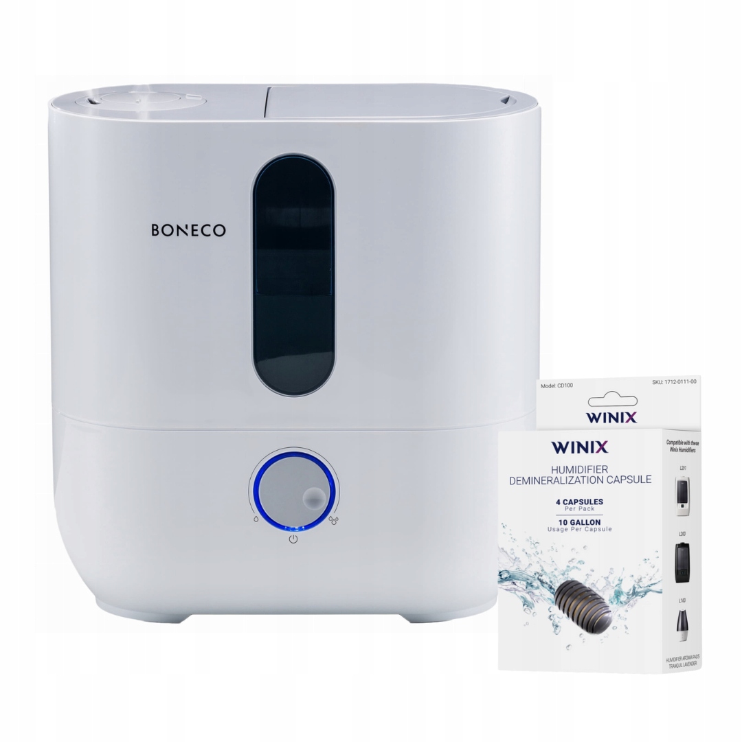 Ultrazvukový Zvlhčovač Vzduchu Boneco U300 100 m3 kapsle Bonus