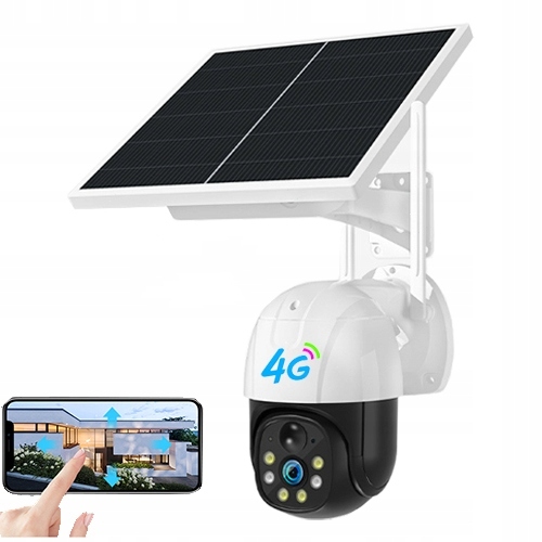 KAMERA OBROTOWA ZEWNETRZNA SOLARNA GSM 4G LTE SIM
