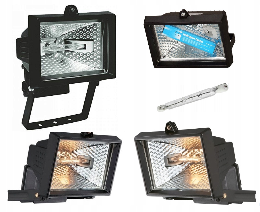 

Halogen Naświetlacz Lampa Reflektor 150W Z Żarówką