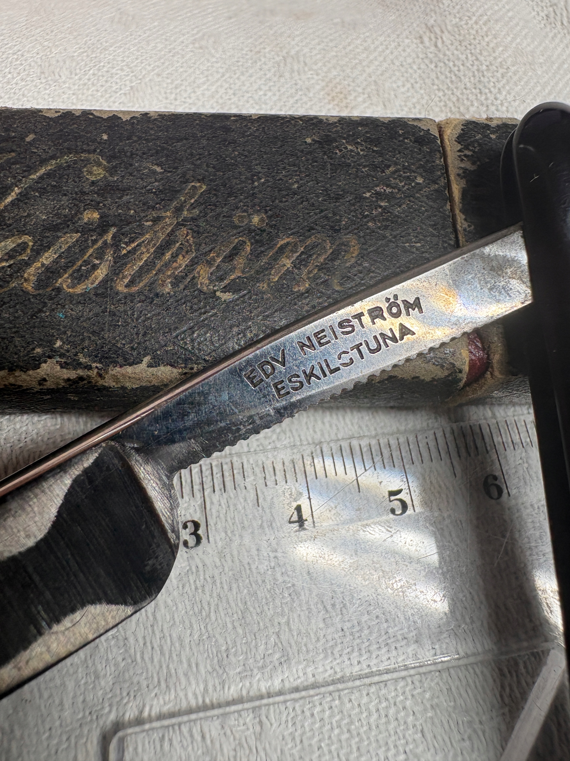 stara brzytwa + opakowanie