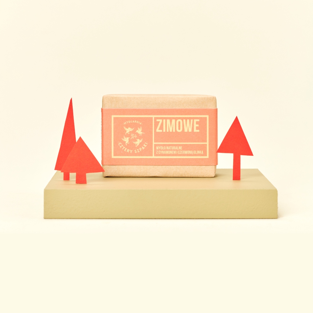 CZTERY SZPAKI mydło ZIMOWE Rodzaj kostka