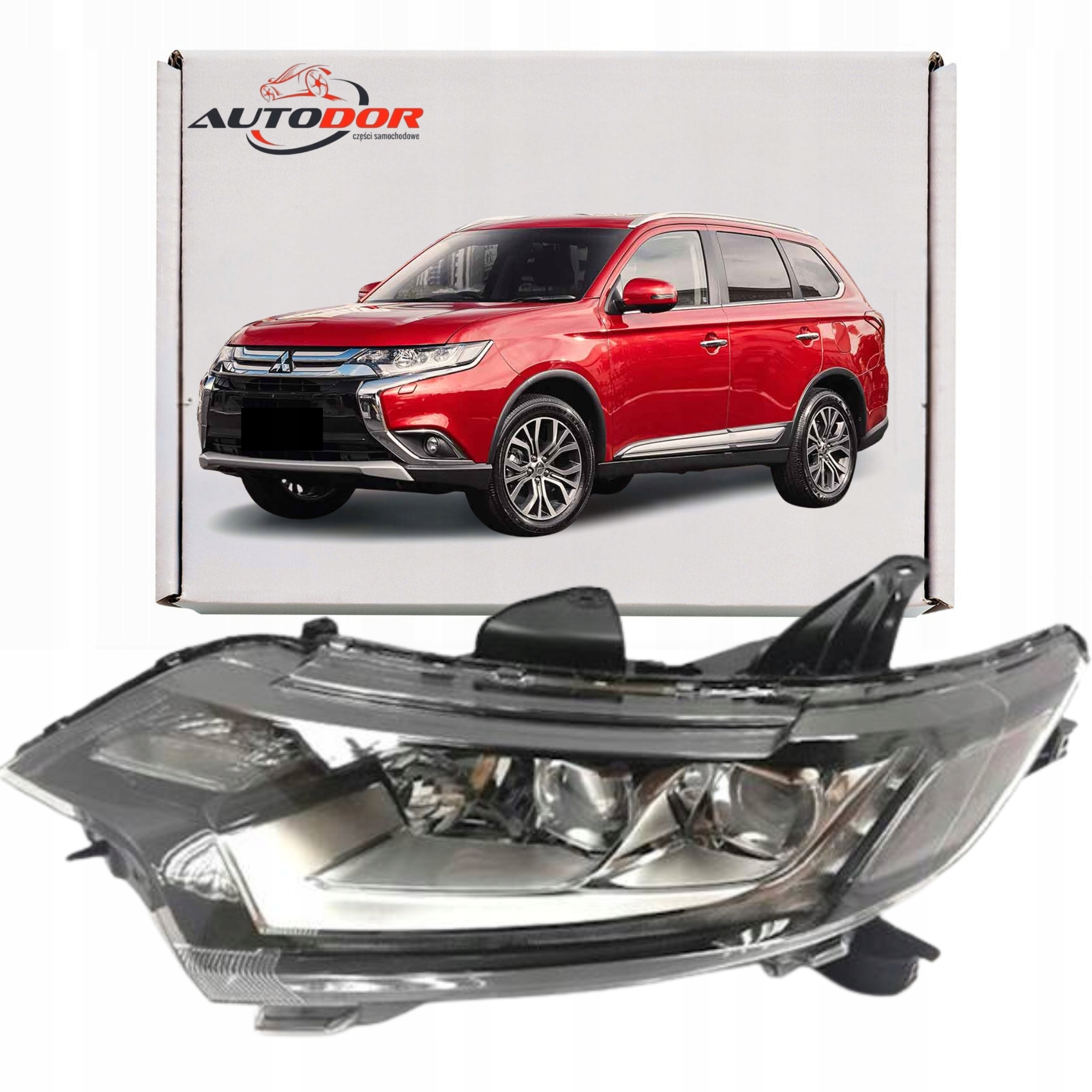 Mitsubishi Outlander III 3 Světlomet Světlo Led