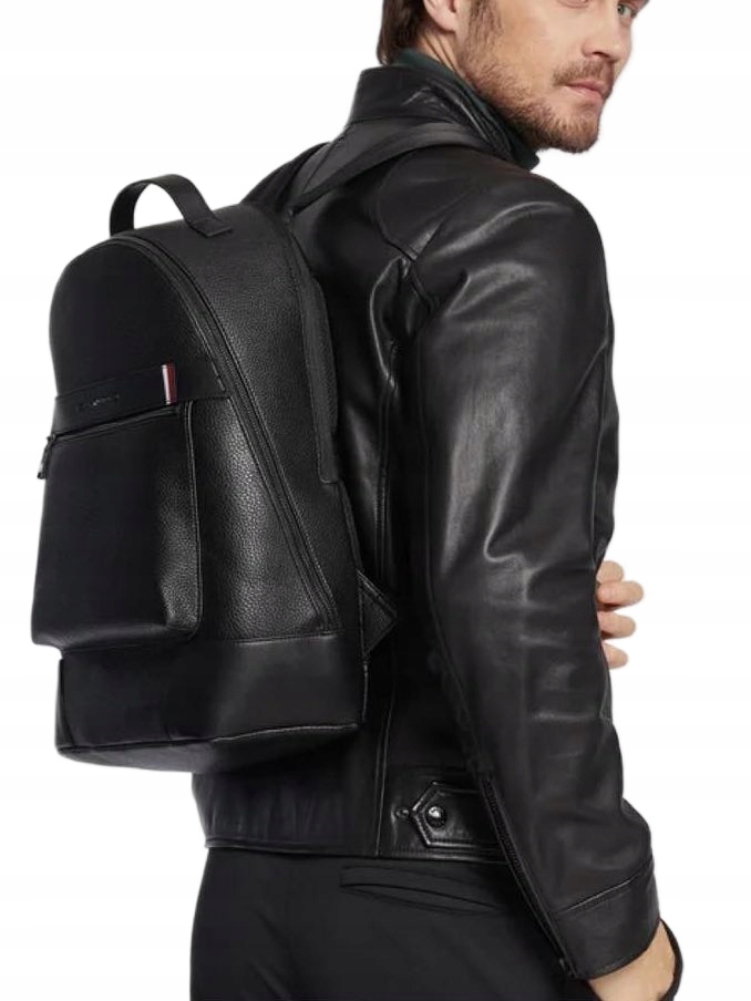 Nový Batoh Tommy Hilfiger Th Kožený Elegantní Na Notebook