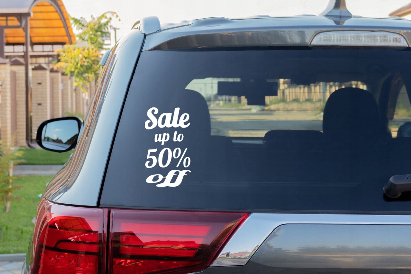 SALE UP TO 50% OFF - Naklejka na samochód na auto ODBLASKOWA Producent Inny