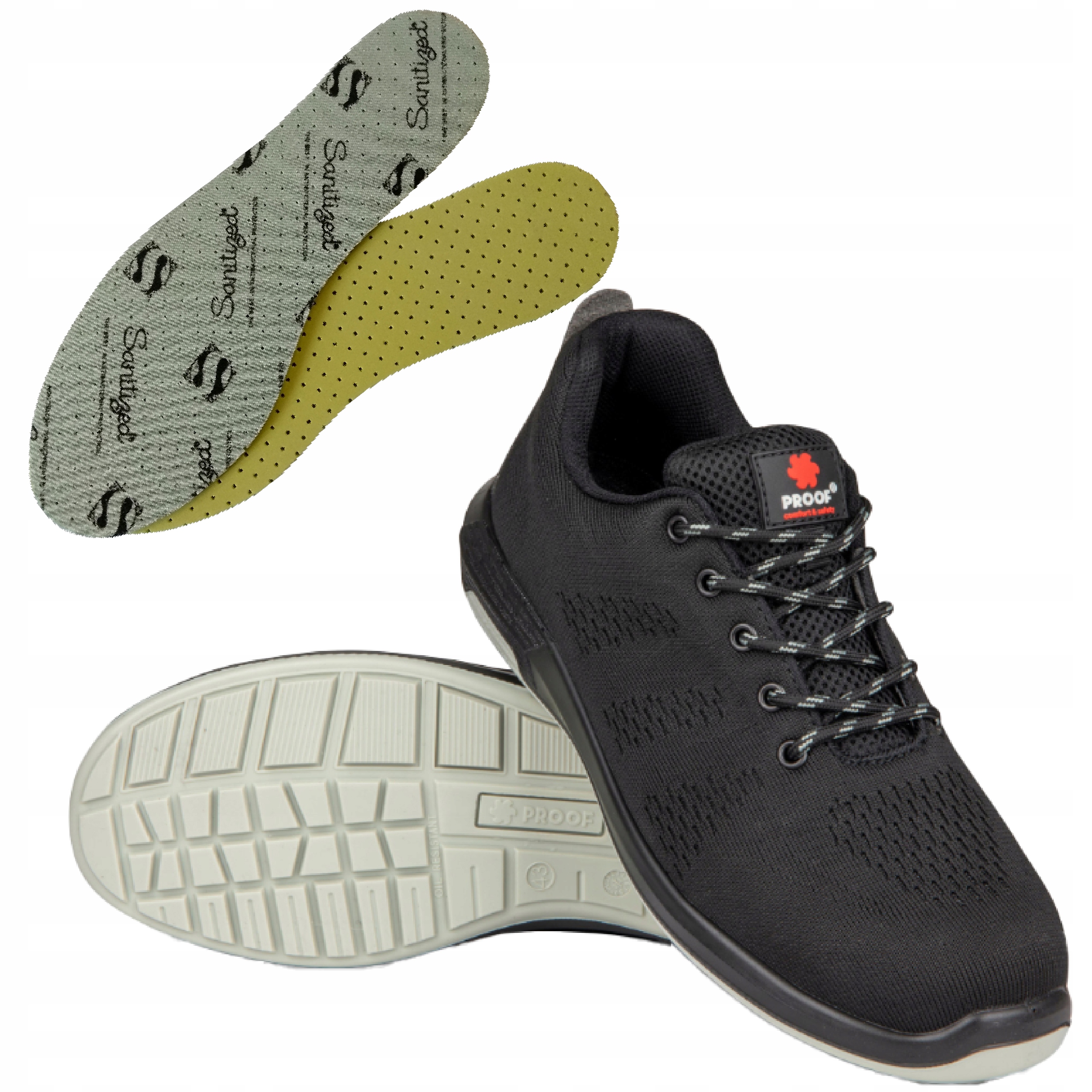 Pánské Pracovní Lehké Ochranné Boty Bozp Proof Zdvih S1 Vel 47