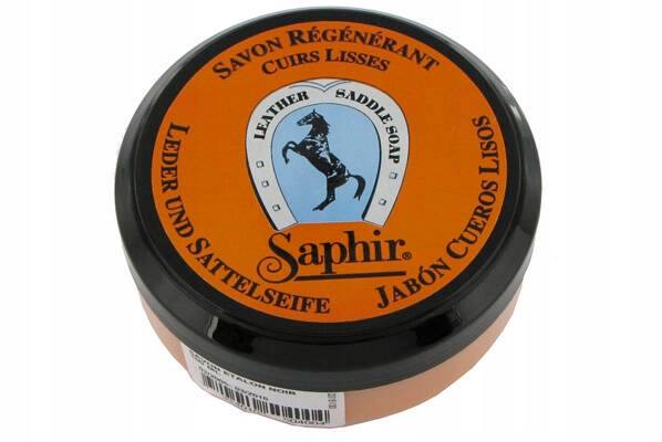 Regenerujące mydło do skór - SAPHIR BDC Etalon Noir Soap 100ml EAN (GTIN) 3324010504004