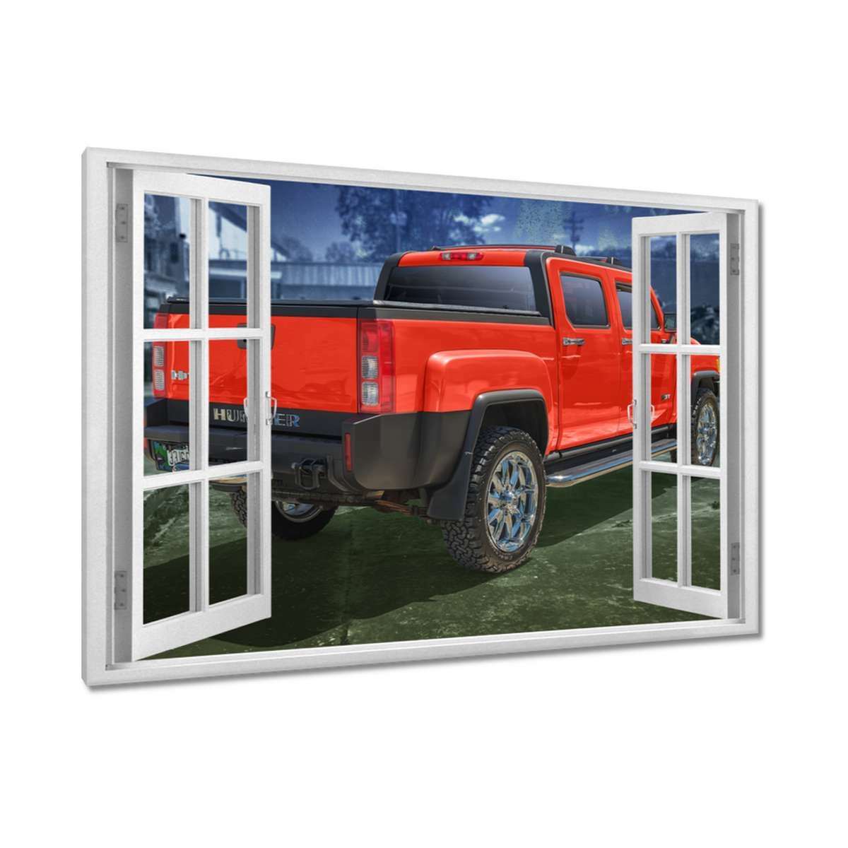 Obrazy 120x80 4x4 Hummer H3T Pick Up