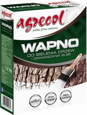 

Wapno do bielenia drzew 1,2kg Agrecol