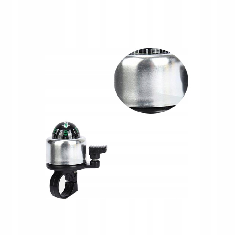 DZWONEK ROWEROWY METALOWY KOMPAS NA ROWER KOLORY Marka NN