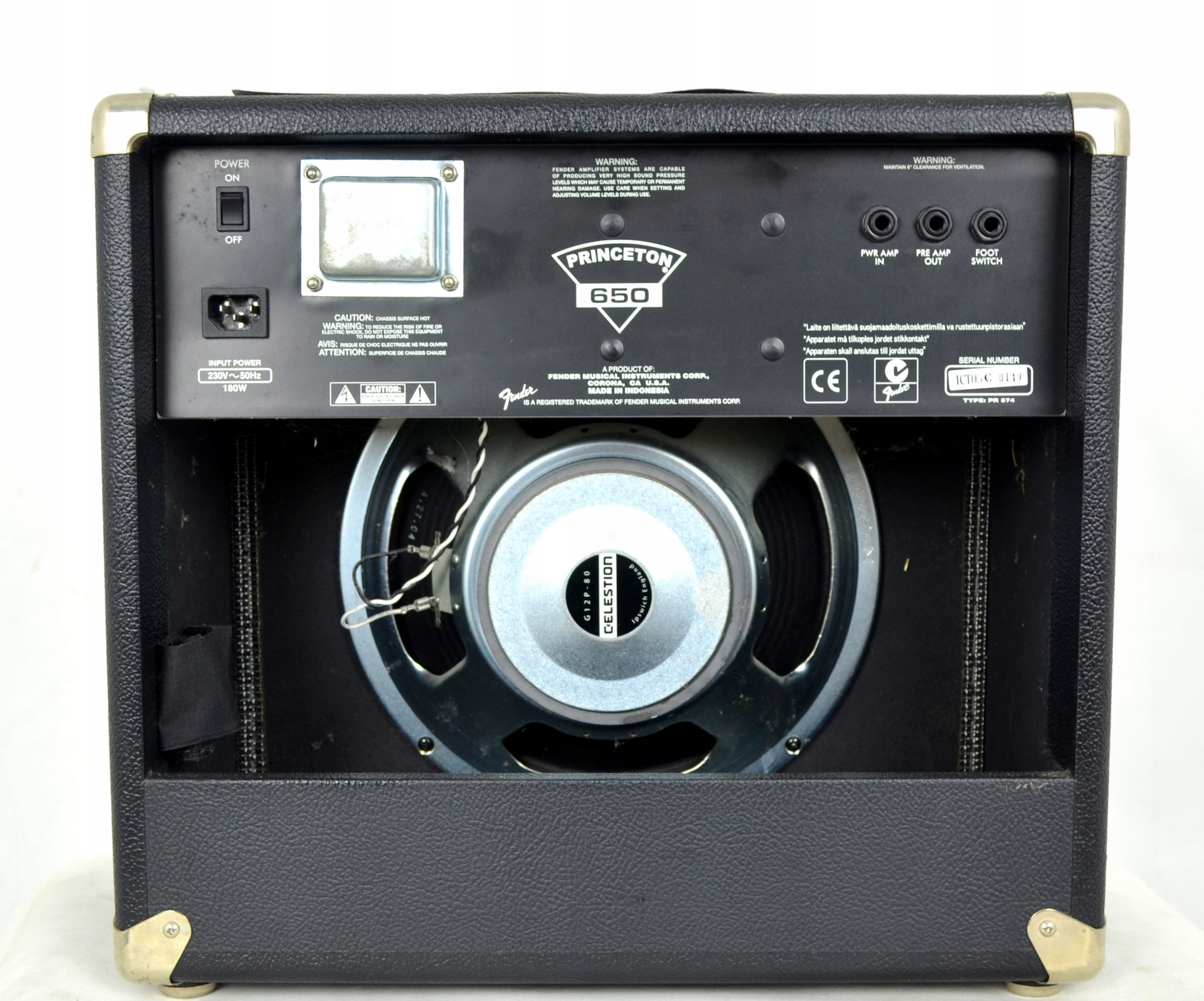 Fender Princeton 650 Combo Gitarowe Marka Fender