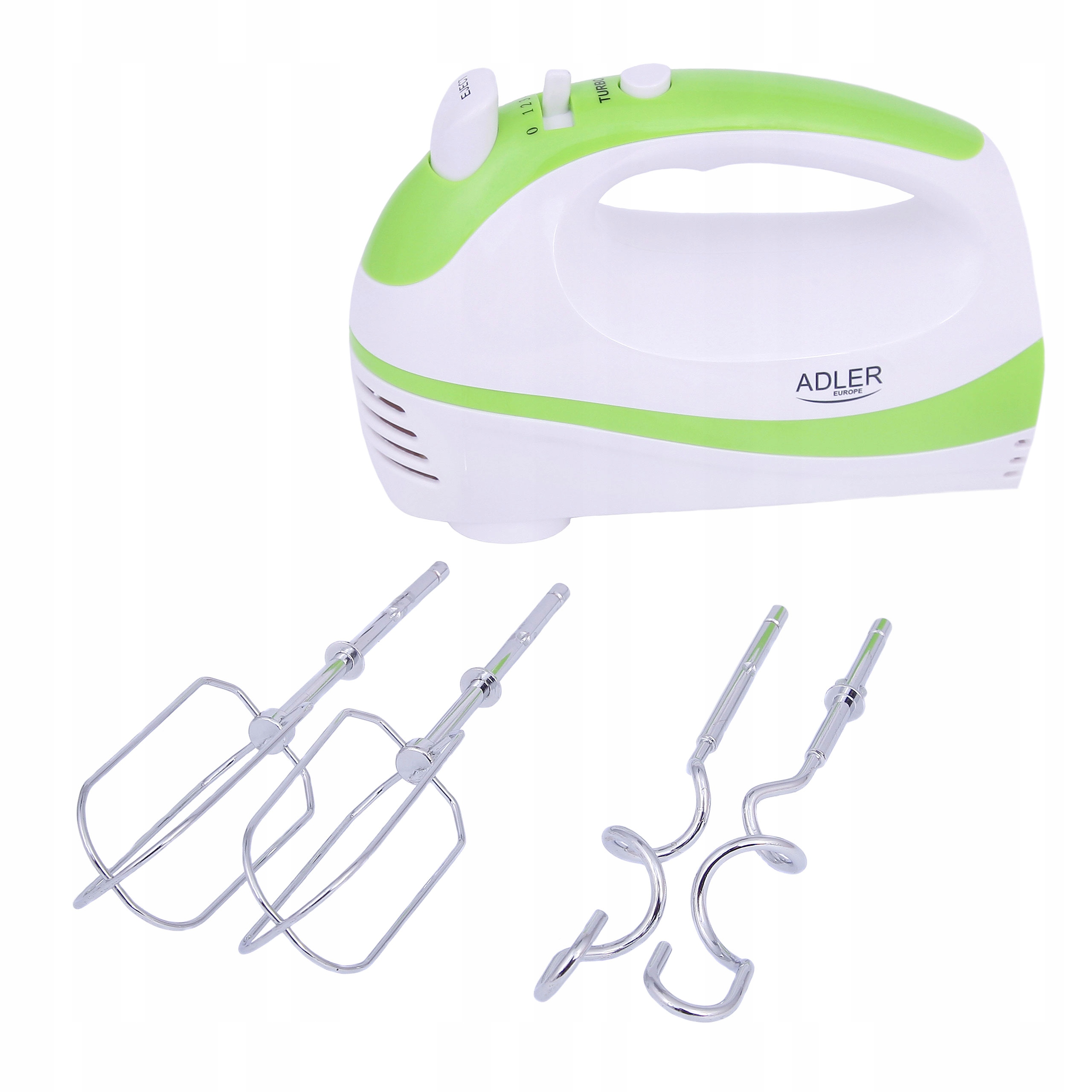 Mikser Kuchenny AD 4205 Green 300W 5 Prędkości Turbo EJECT