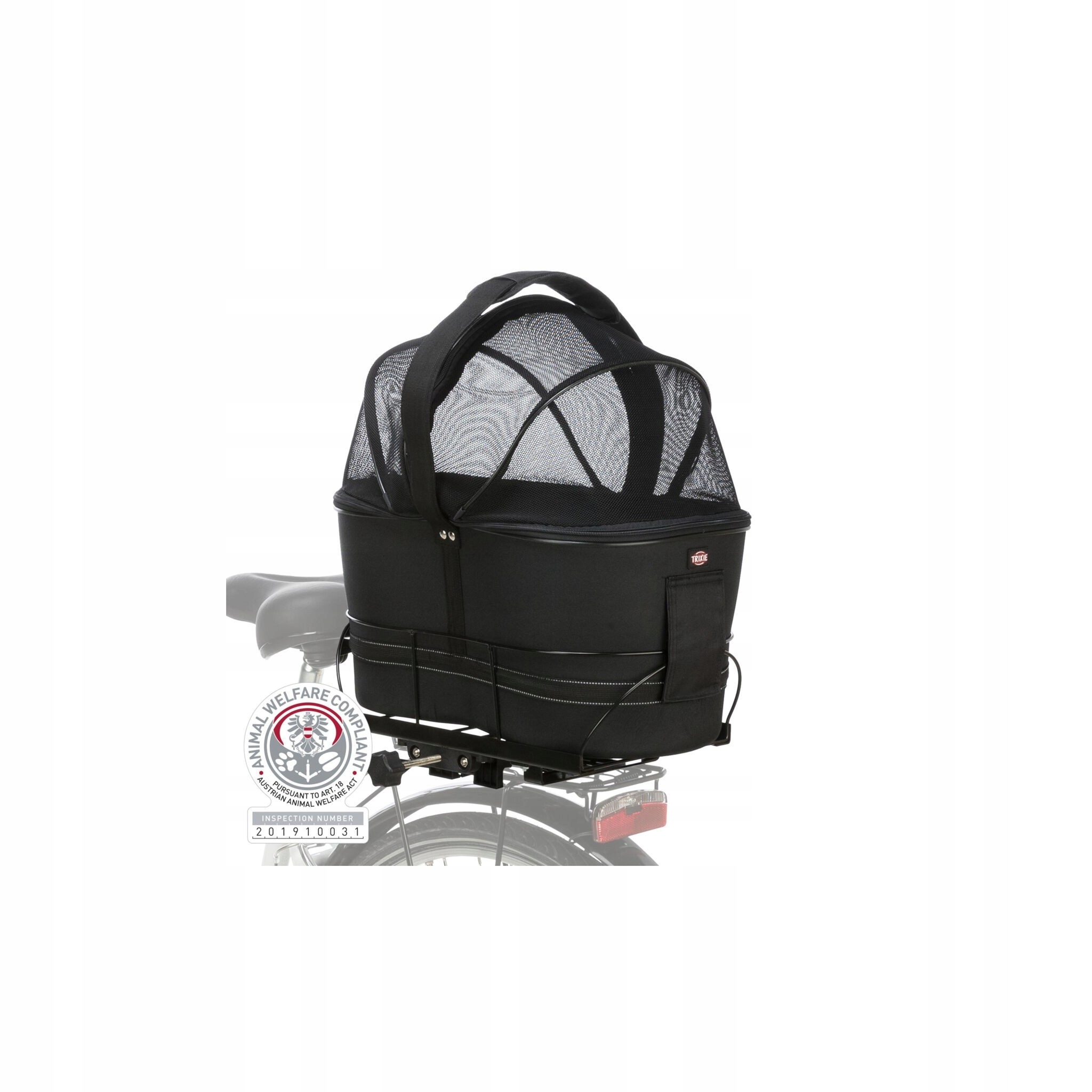 Trixie Friends on Tour Taška Koš na kolo pro psa do 6 kg 42x29x48 cm
