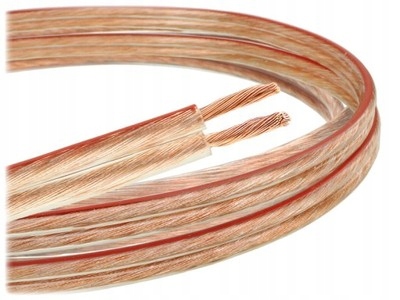 

Przewód Kabel Głośnikowy 2x6mm 1m