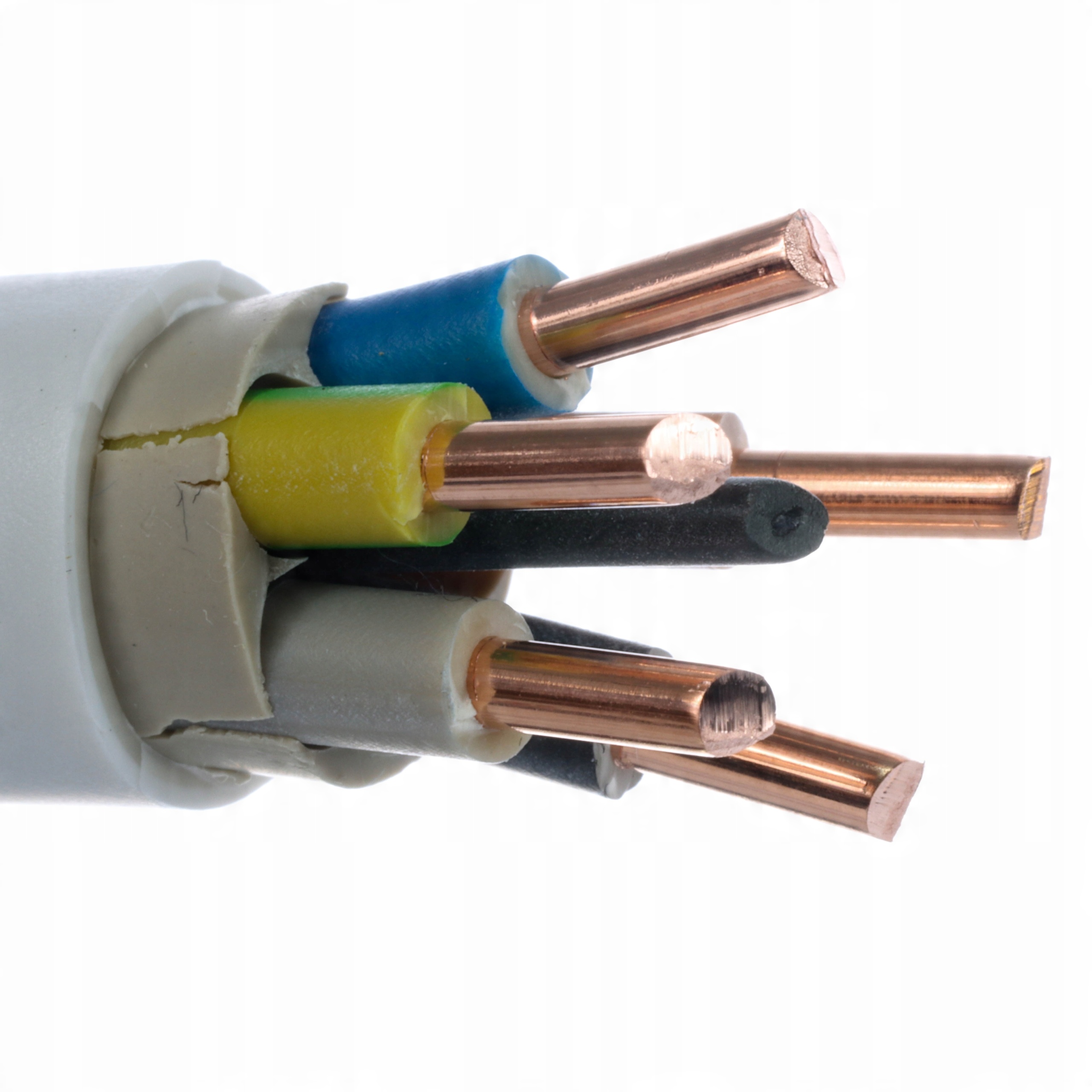 

Kabel prądowy miedziany drut miedź Ydy 5x4 20m.