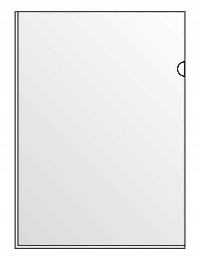 

Koszulka Ofertówka Obwoluta A4 L Folder Twarda