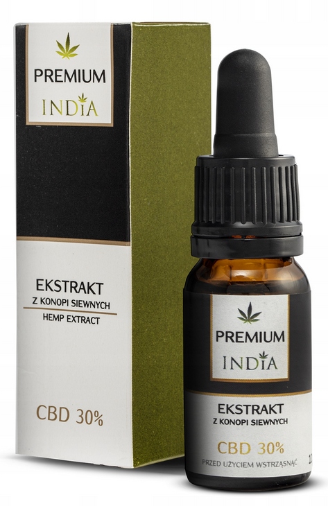 Ekstrakt z konopi siewnych Cbd 30% India 10ml