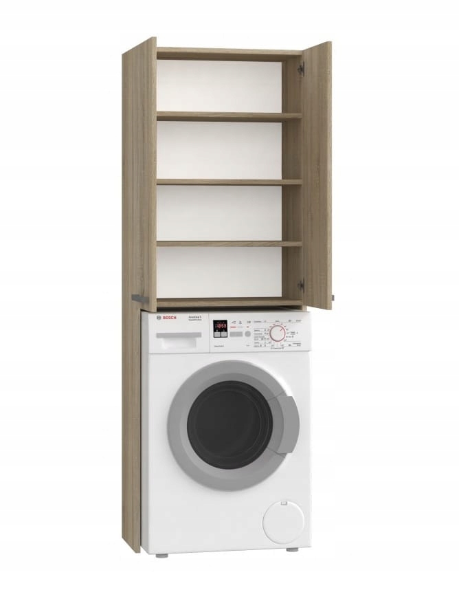 Szafka łazienkowa, słupek na kosmetyki sonoma