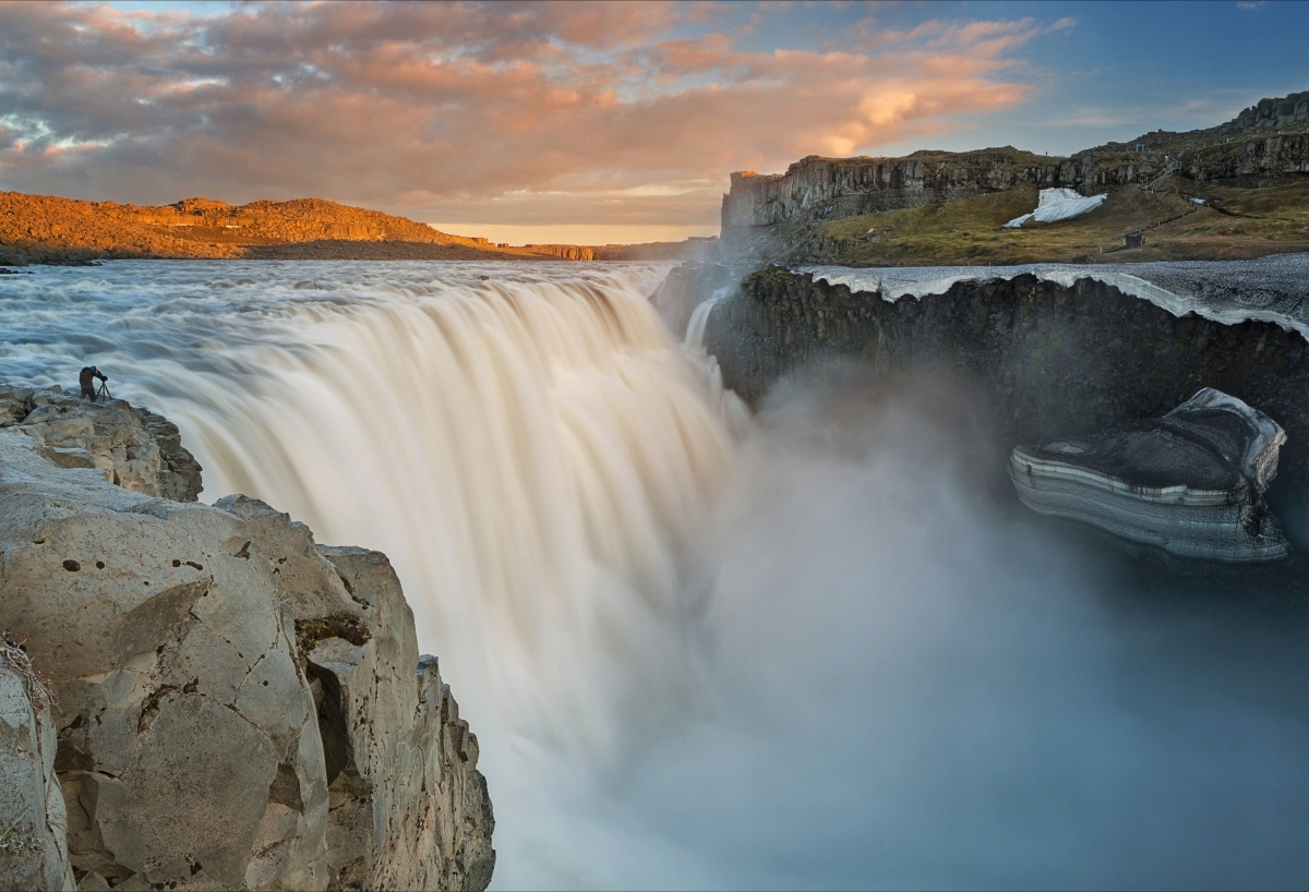 

Tapeta Flizelinowa Wodospad Dettifoss - 104x70