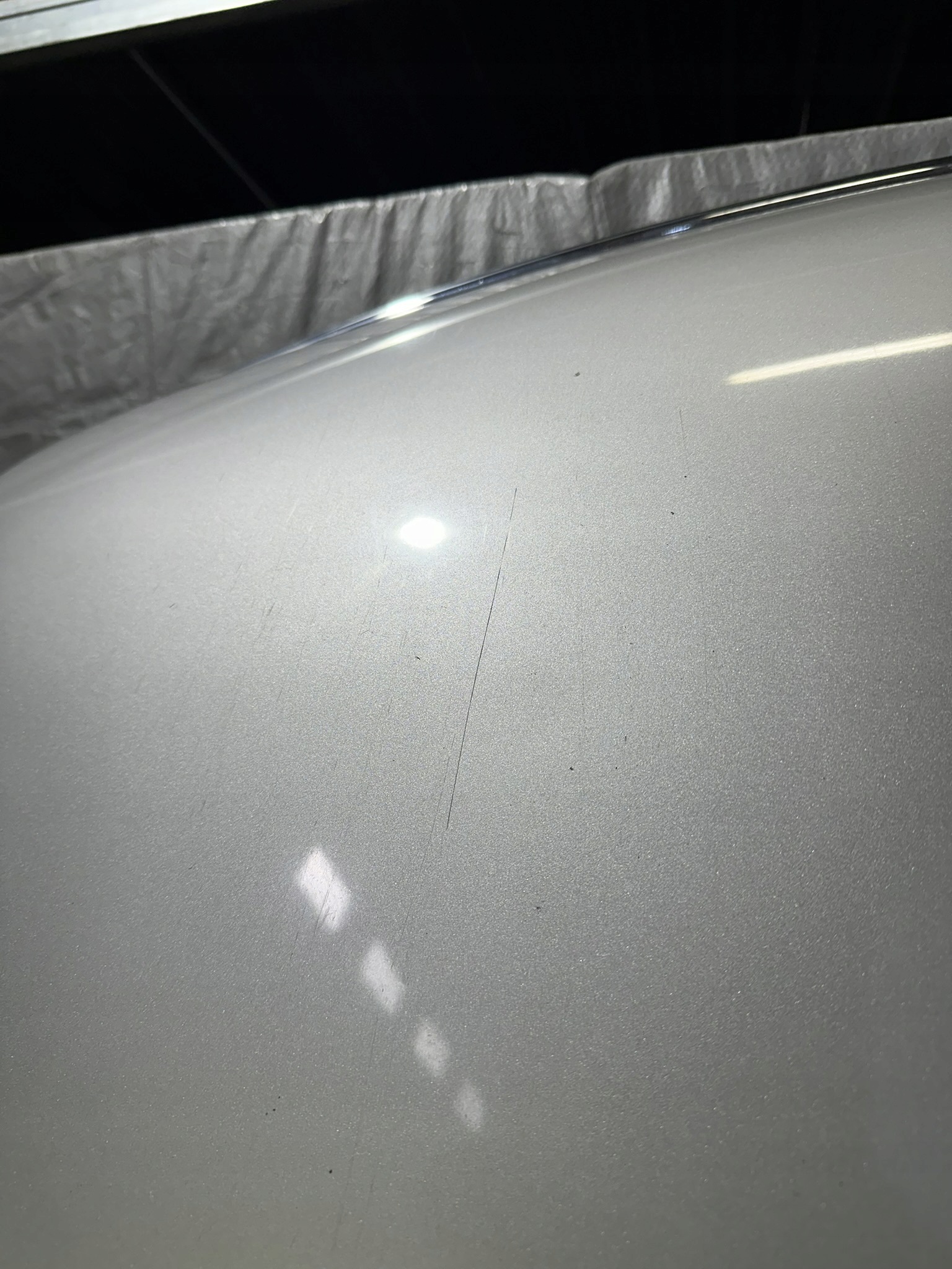 Capot CHRYSLER PACIFICA 2004R SREBRNA