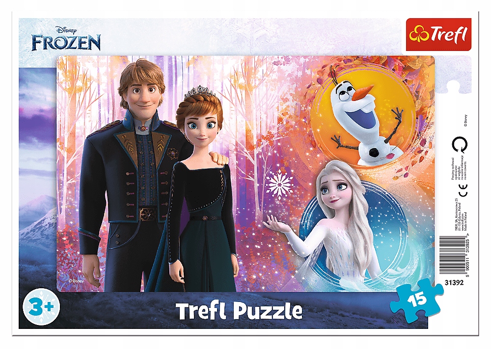 

Puzzle 15 el. Radosne wspomnienia Frozen 2 Trefl