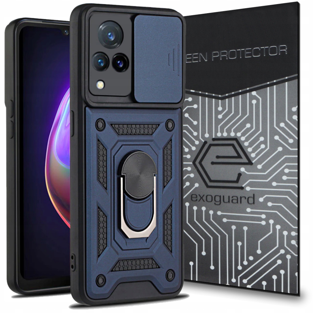 

Obudowa Etui Pancerne+szkło do Vivo V21 4G 5G
