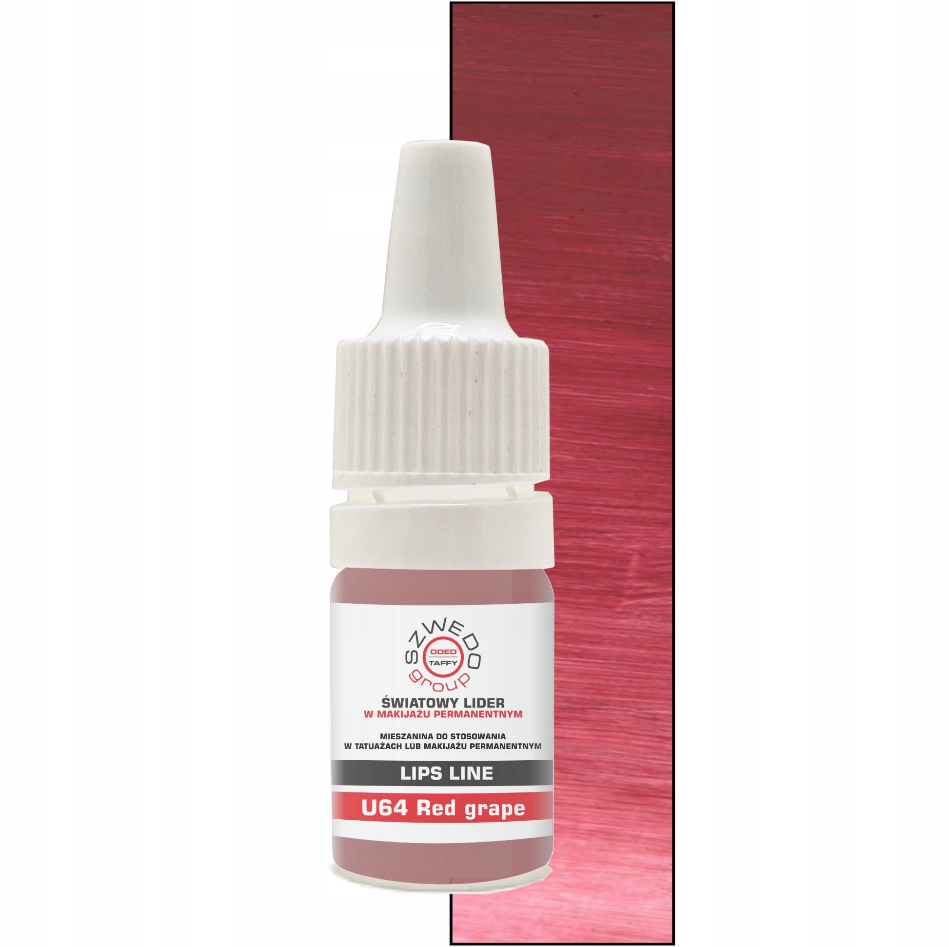 U64 Red Grape – tmavě červenohnědý pigment pro pigmentaci rtů