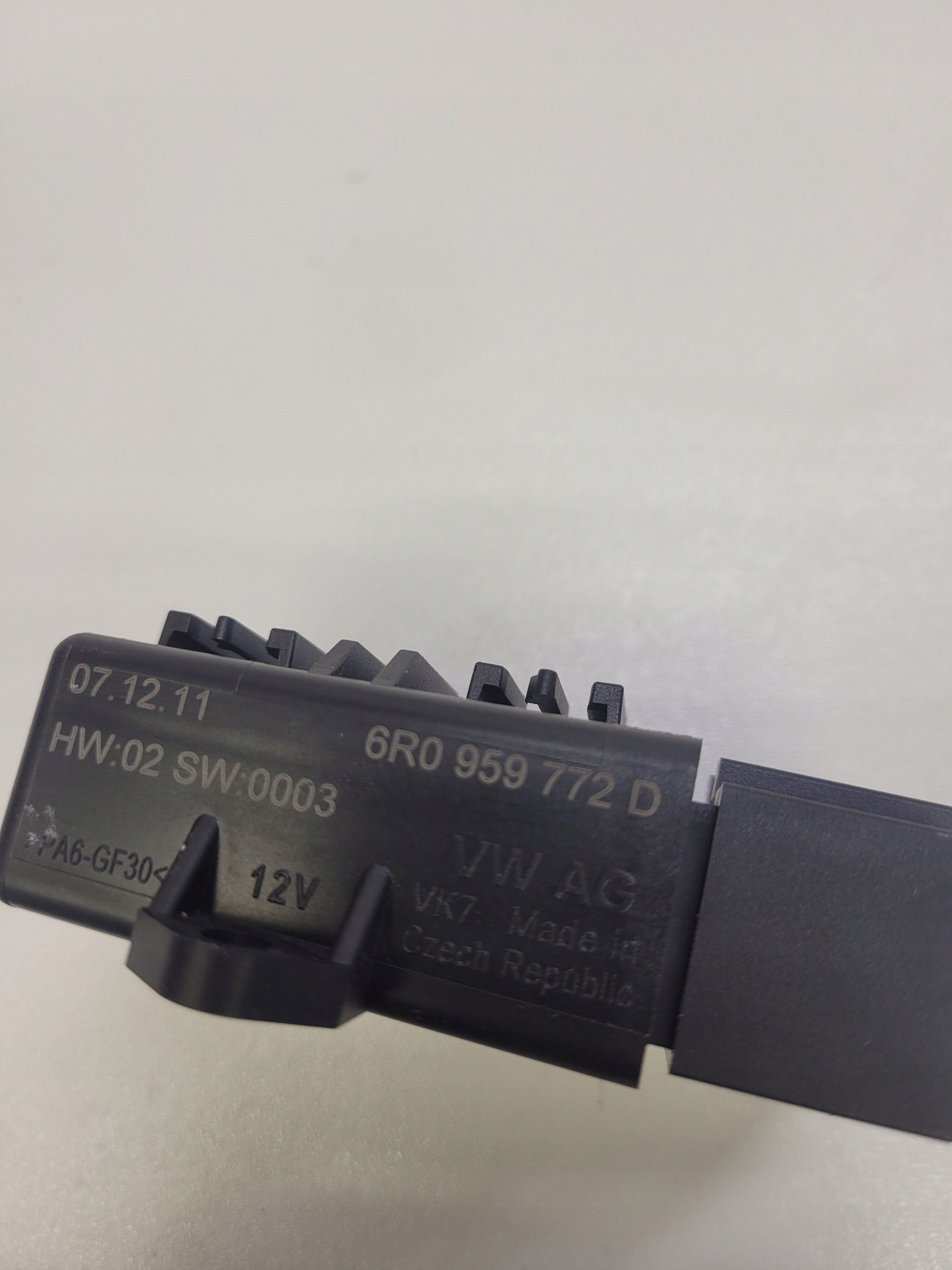 module control unit OGRZEWANIA AUDI VW 6R0959772D