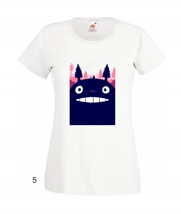 

Koszulki damskie Mój Sąsiad Totoro Anime Manga