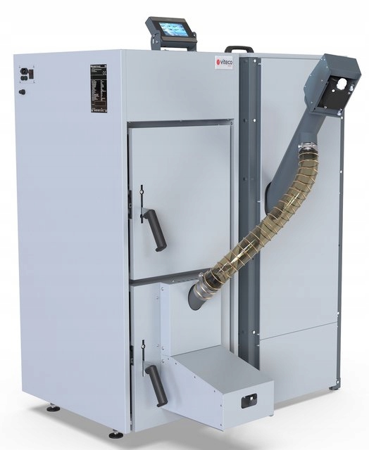 Kocioł pellet Viteco Heat NextPell Plus 12 kW samoczyszczący zasobnik 235l
