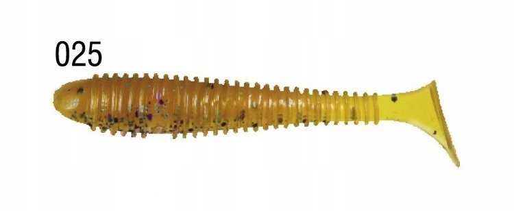 5x Guma Łowna Przynęta Na Sandacza Szczupaka Grubber Shad 12cm 025 Konger