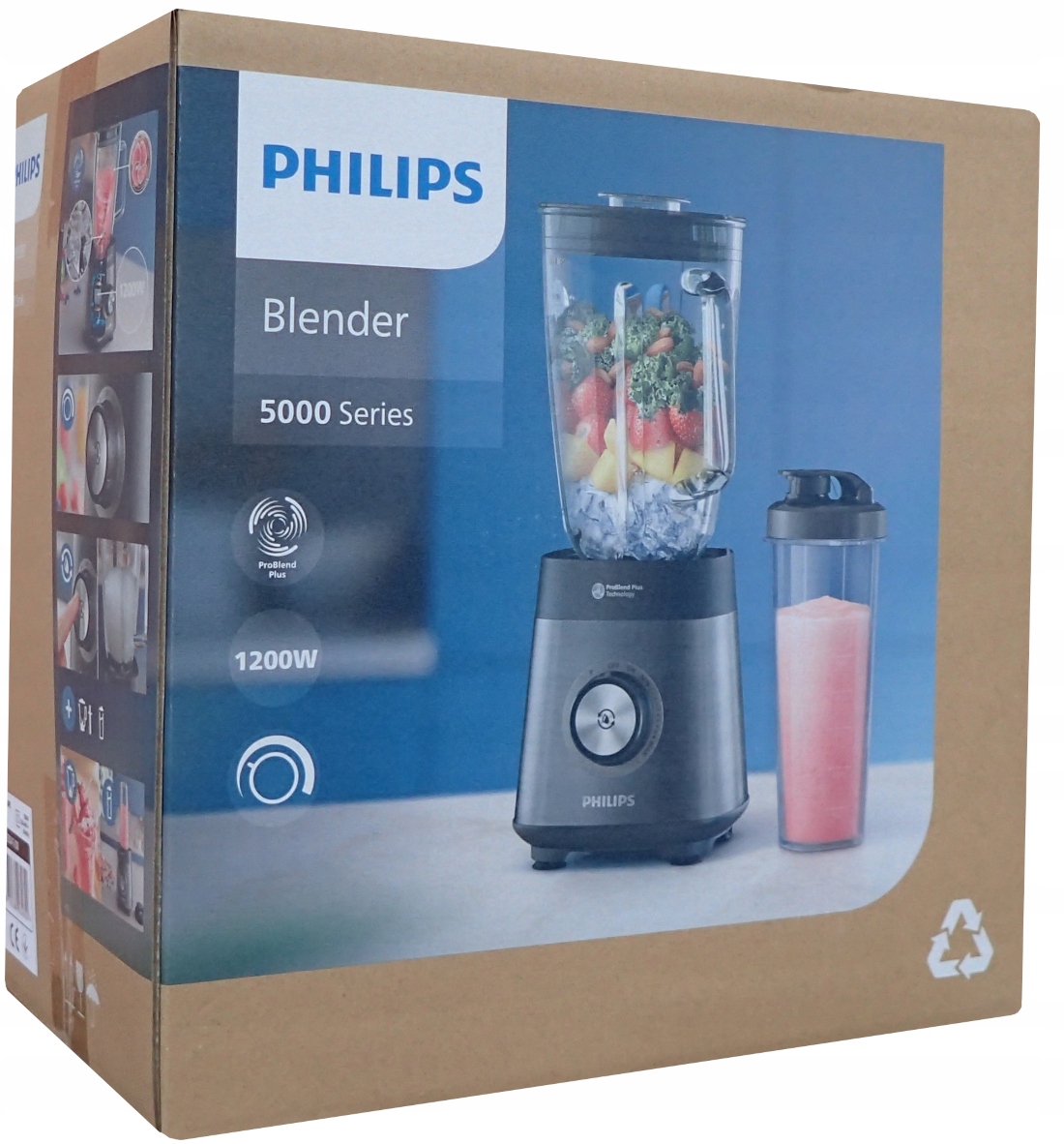 Stolní mixér Koktejlový mixér Philips HR3041/00 1200W Lahev Na Pití