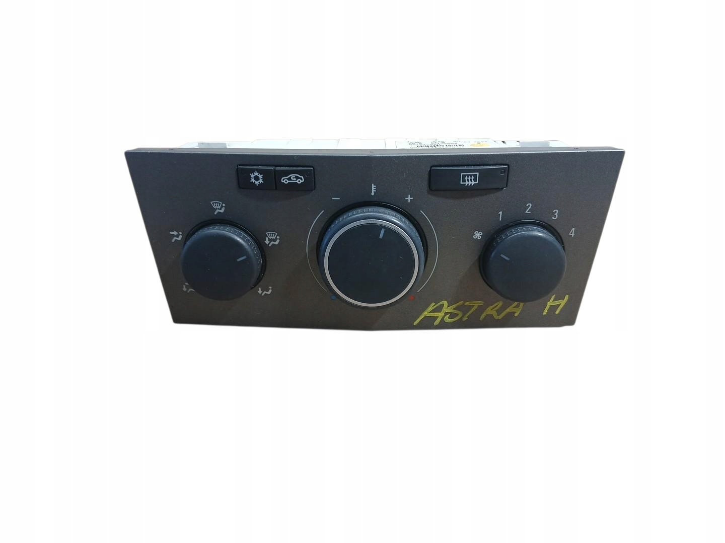 control panel KLIMATYZACJA OPEL ASTRA III H 13122974