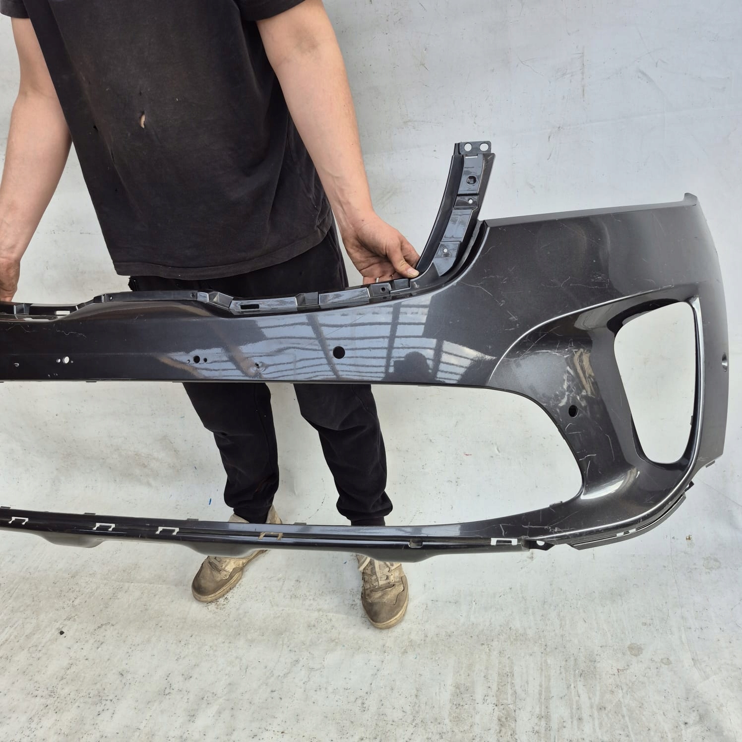 KIA SORENTO III LIFT 17- bumper front front PDC