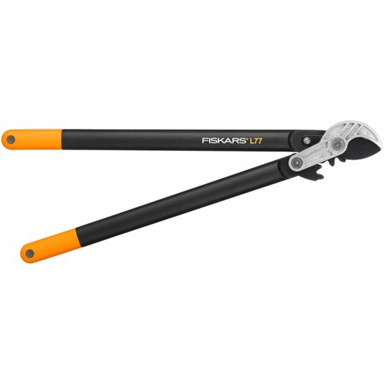 Fiskars jednočepeľové nožnice prevodové L77 PowerGear 1000583