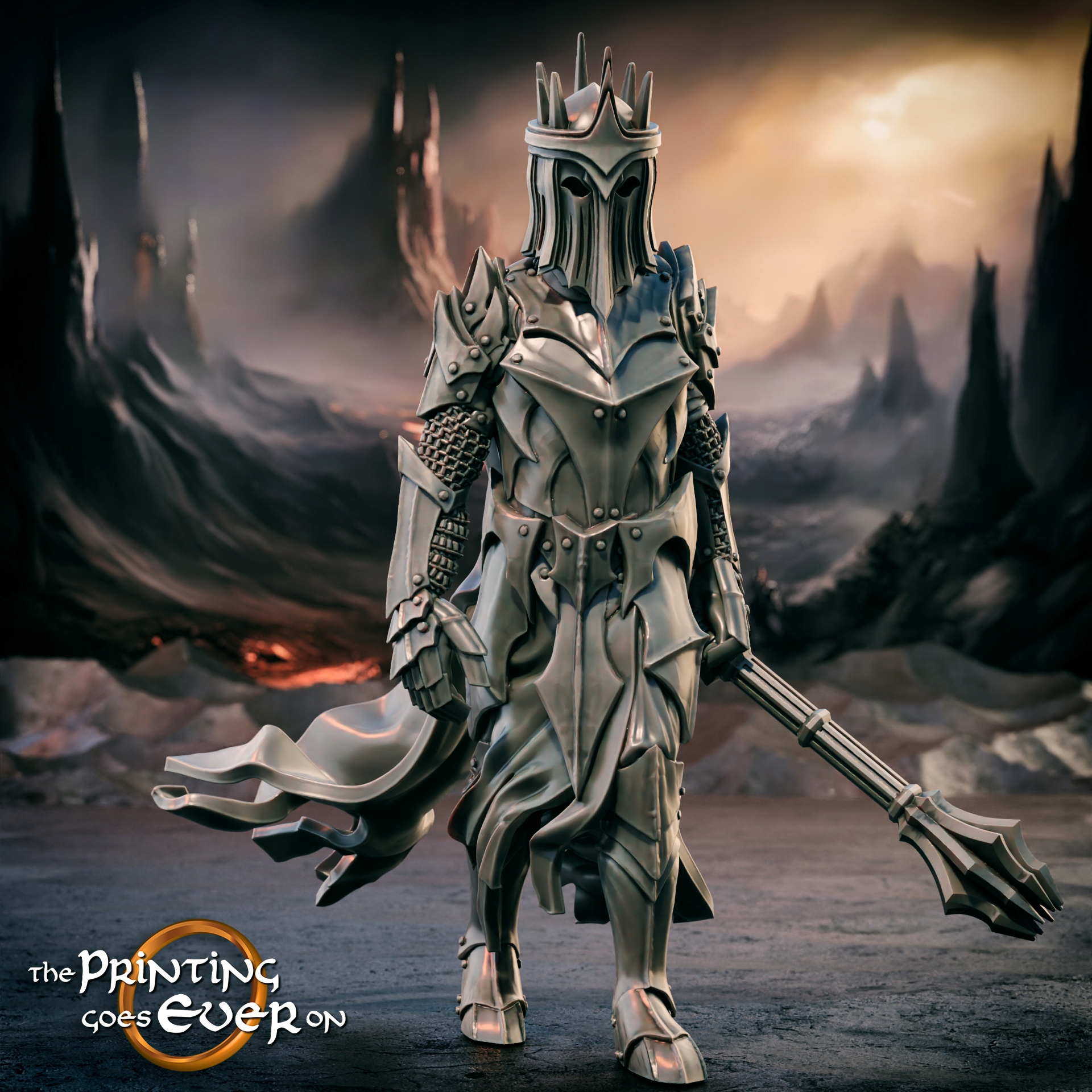 Evil Lord Saucar The Printing Goes Ever On