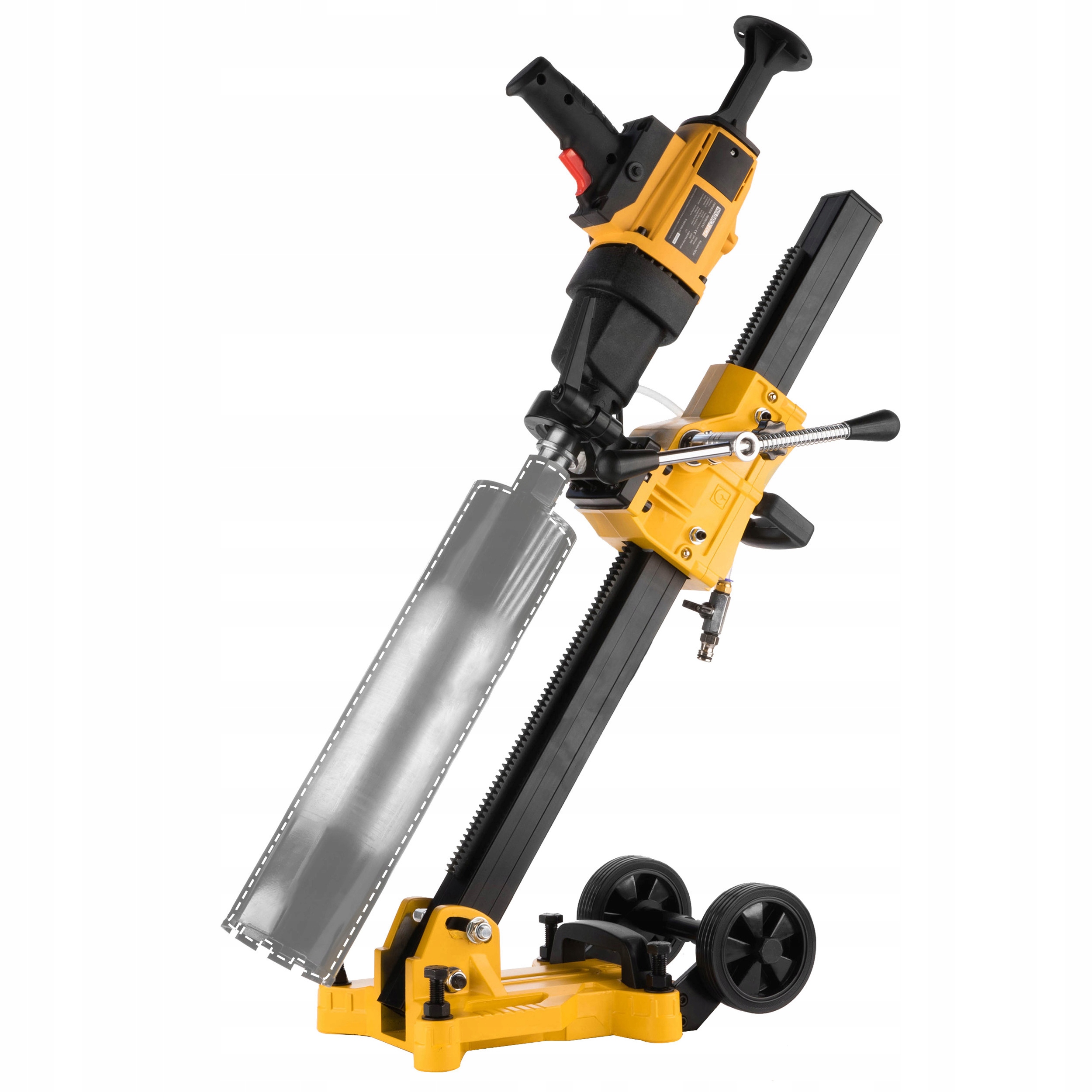 Diamantová vrtačka na Betonu na stativu Stativ WT45S Korunkový Vrták fi112 mm