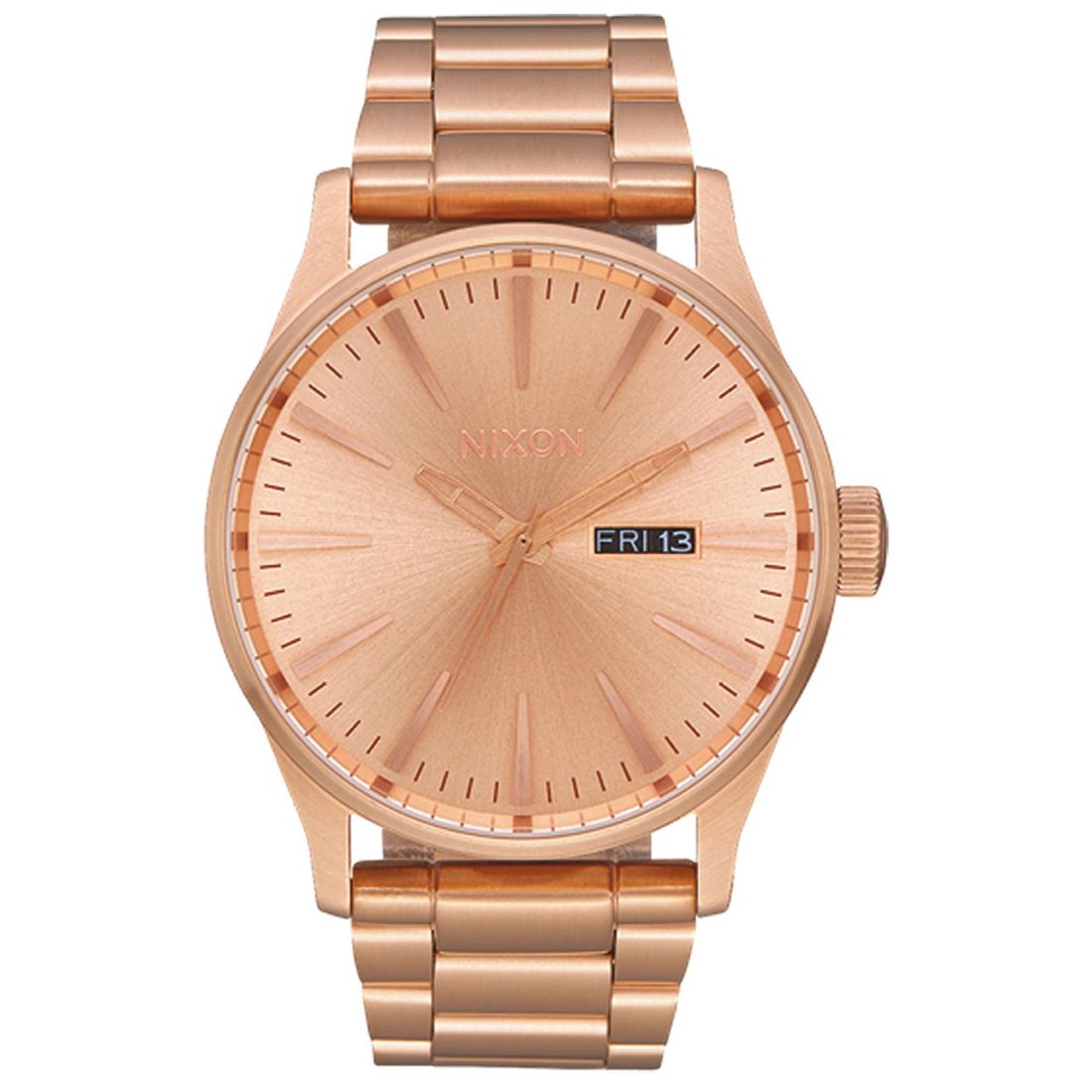Hodinky Nixon Sentry Ss (All Rose Gold) zlaté A356 897