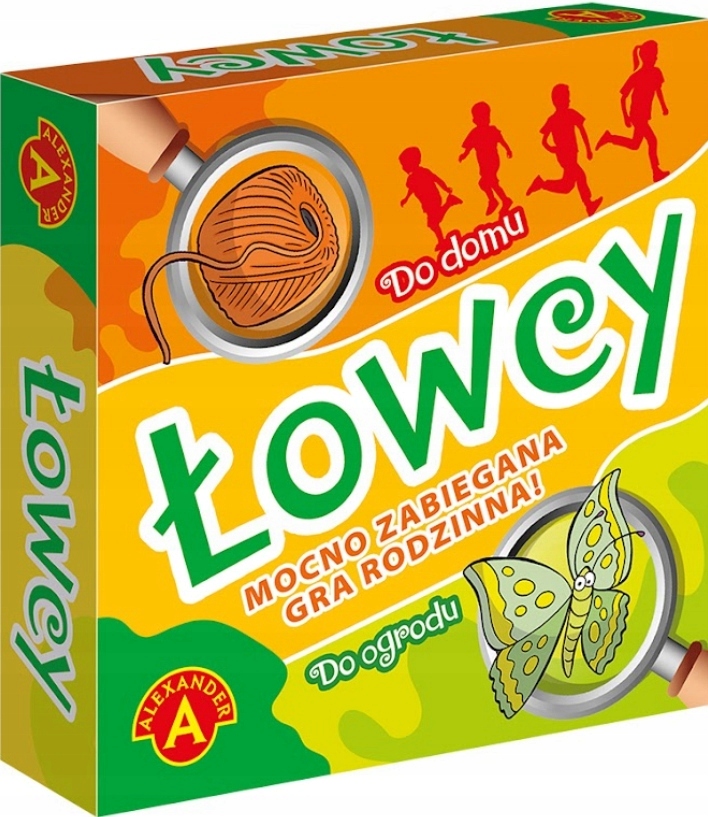 ŁOWCY MOCNO ZABIEGANA GRA ZNAJDŹ RZECZ Z KARTY 6L+ Typ Podstawa