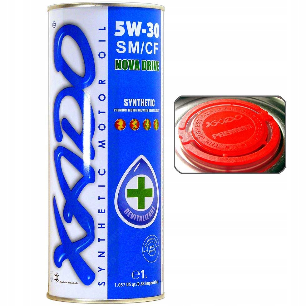 

Xado Atomic Oil +REVital 5w30 Sm/cf A3/B4/C3 1L