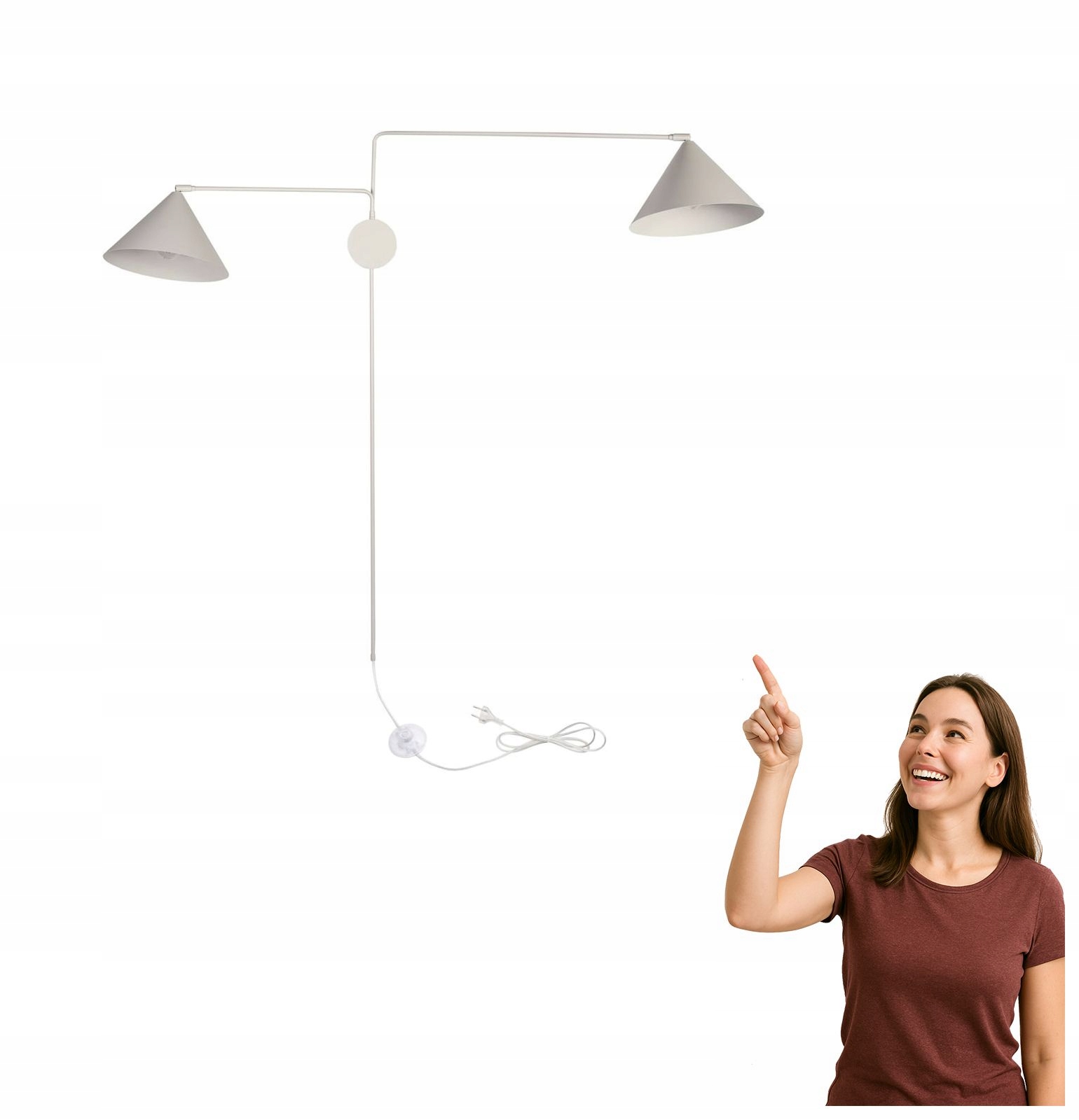 Nástěnné svítidlo s vypínačem Magic 2 40932 Sigma Lighting