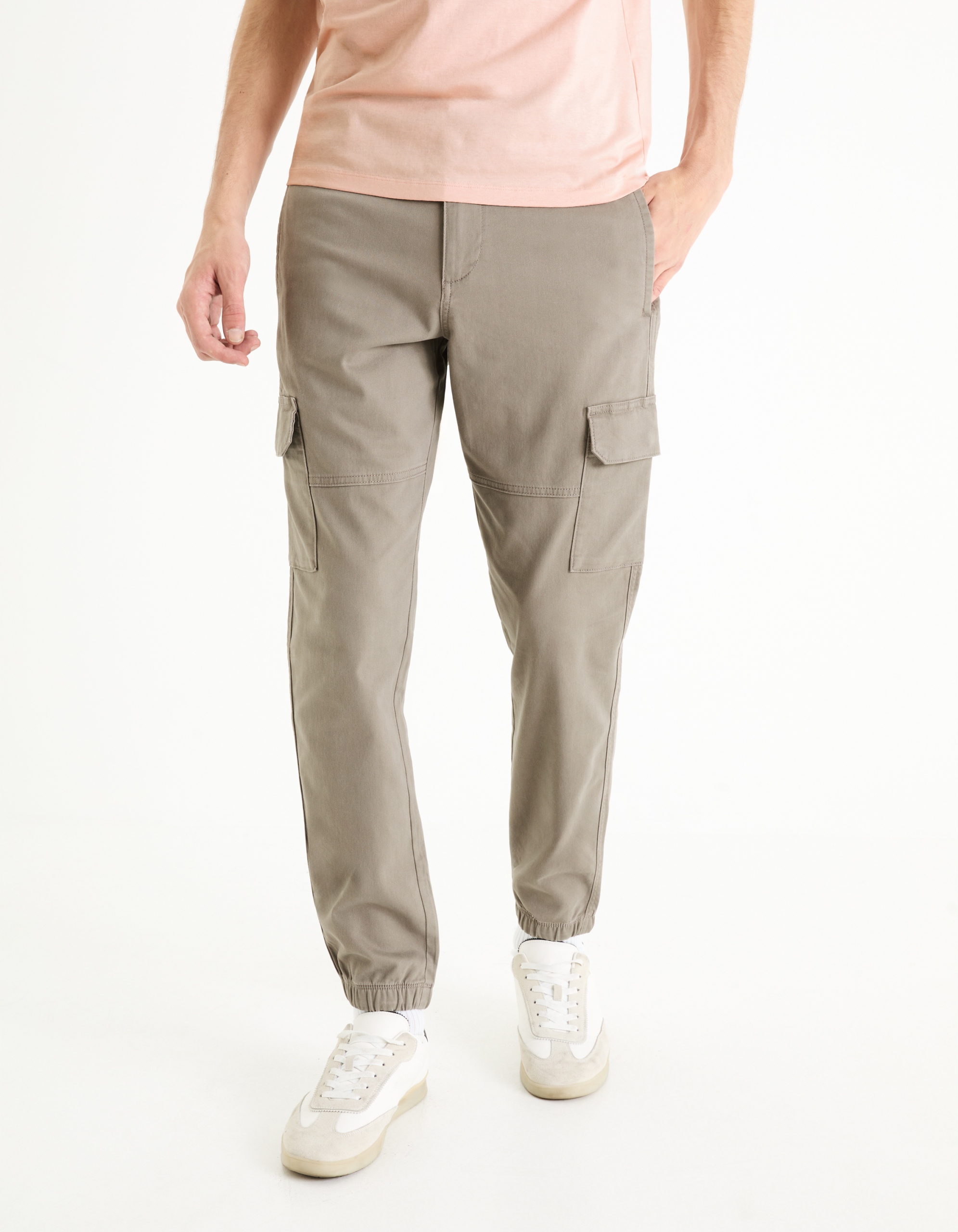 Celio Kalhoty slim cargo Dolyte
