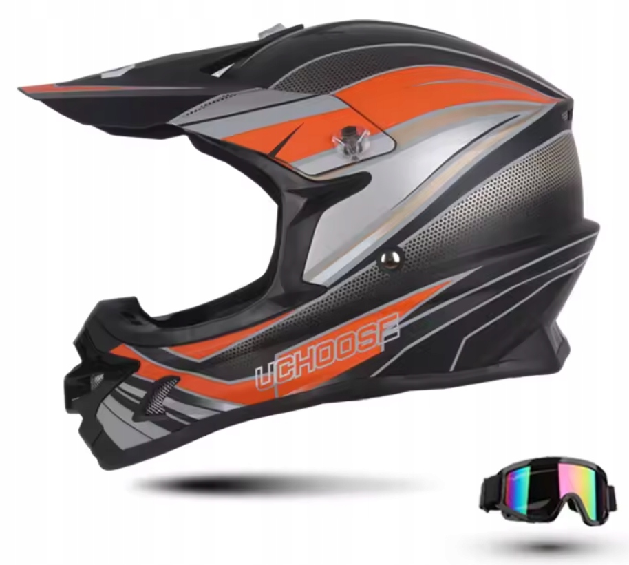 Kask rowerowy na hulajnogę Crossa Full Face rozm. M 57-58 cm