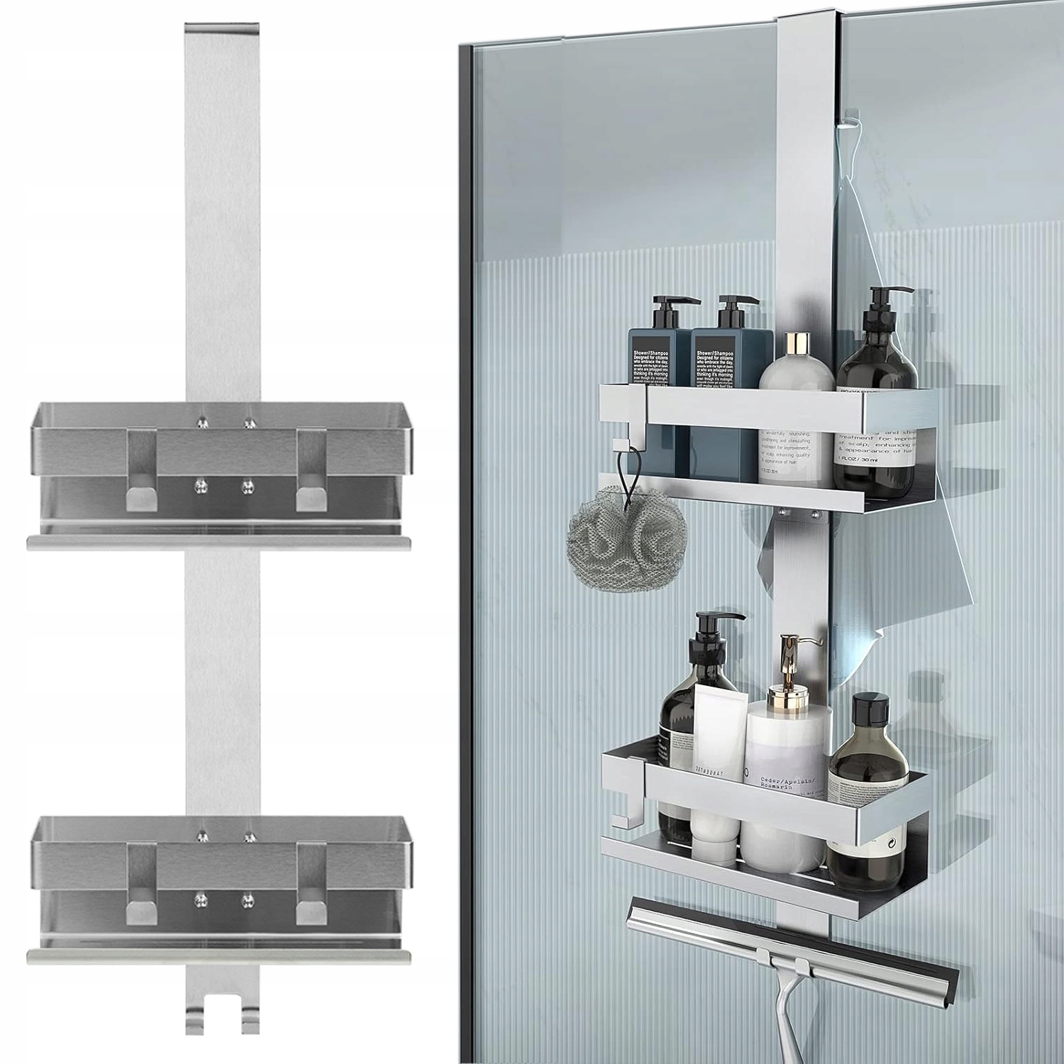 Sprchový Stojan Nad Dveřmi, Organizér Na Koupelnové Police, Stojan