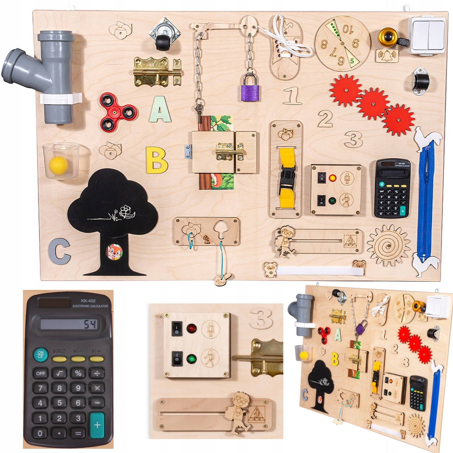 

Tablica Manipulacyjna Elektroniczna Sensoryczna XL