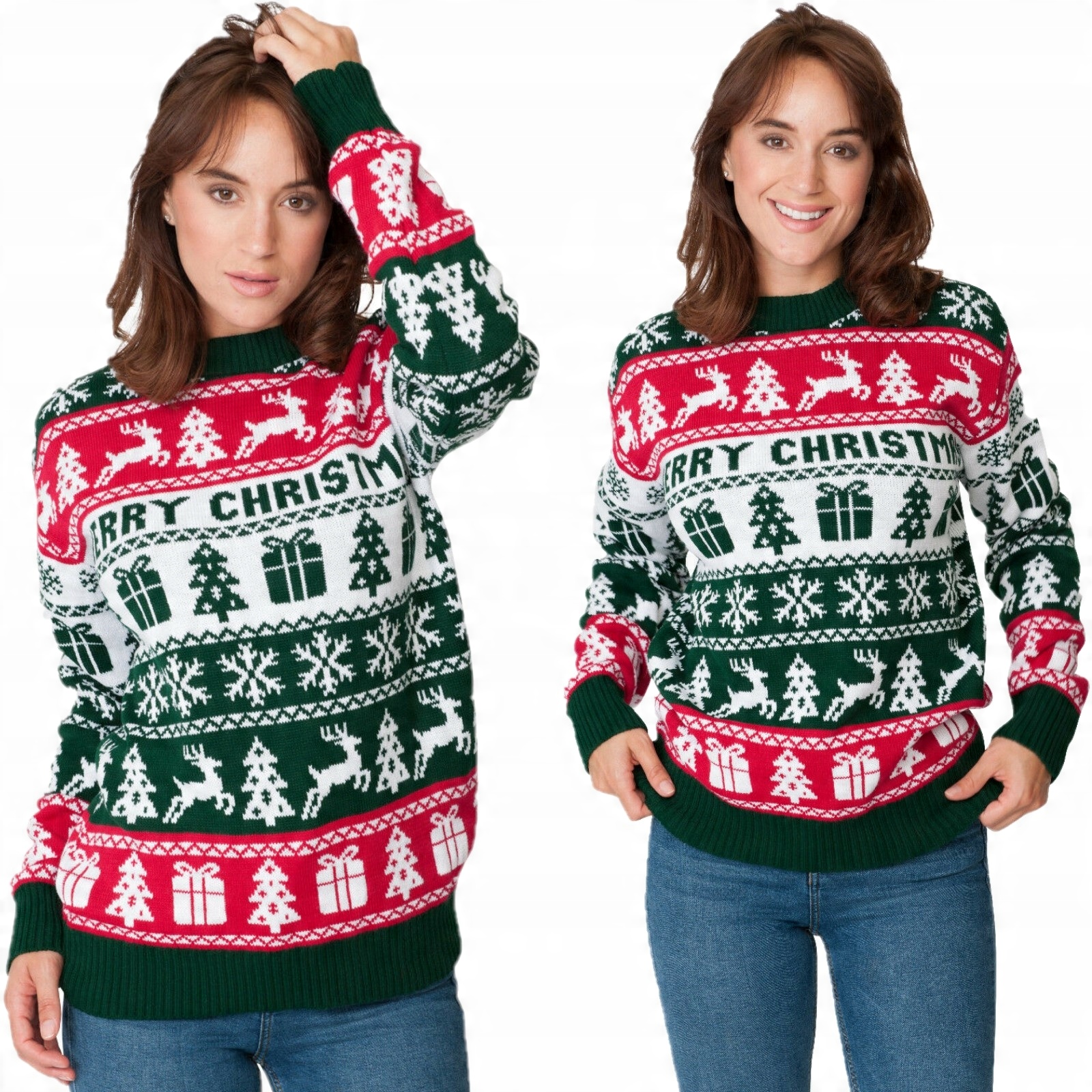 

Swiateczny Sweter Merry Christmas Swiateczne S