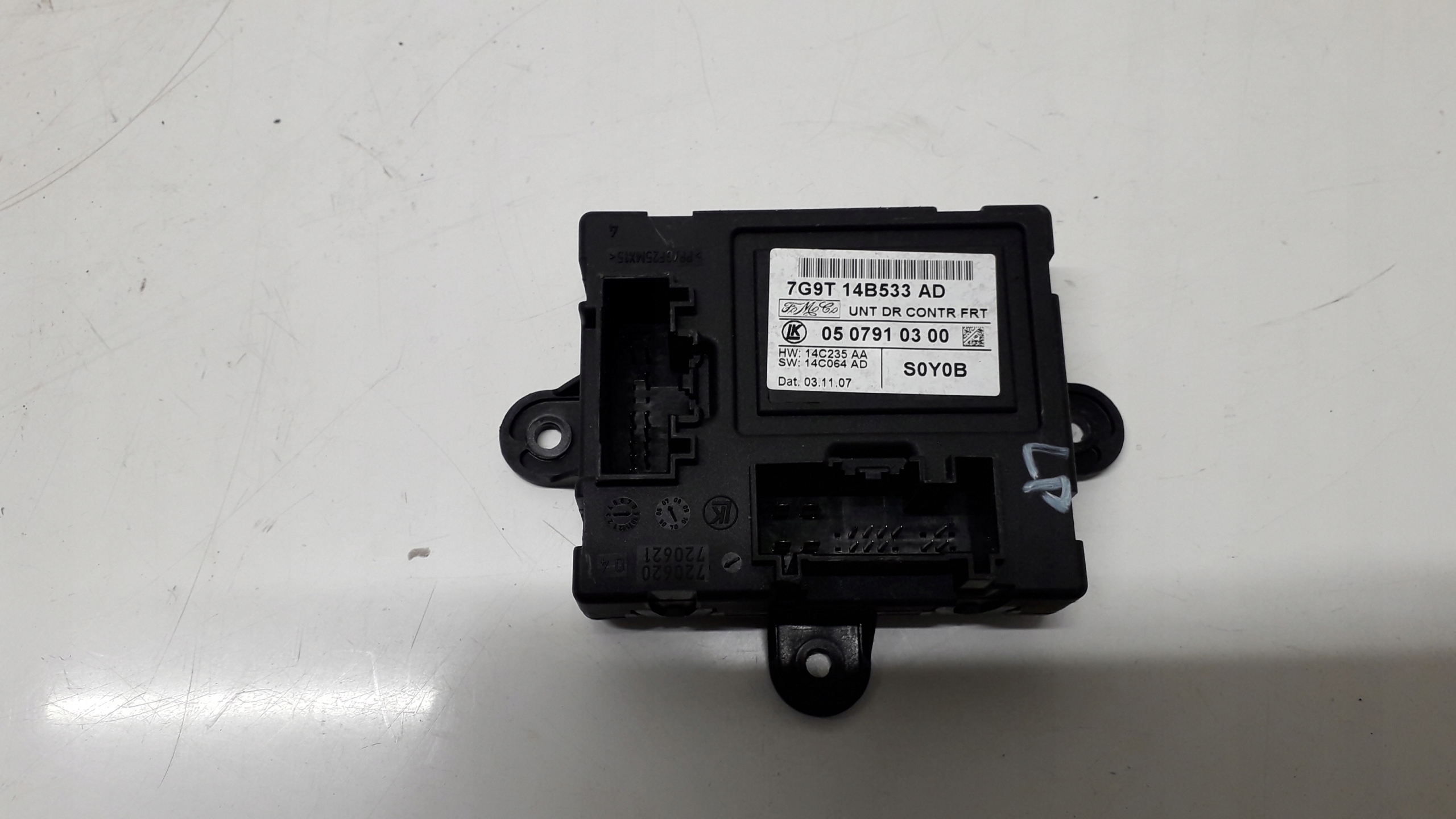 FORD MONDEO MK4 МОДУЛЬ ЛЕВЫЙ ПЕРЕДНИЙ 7G9T-14B533-AD