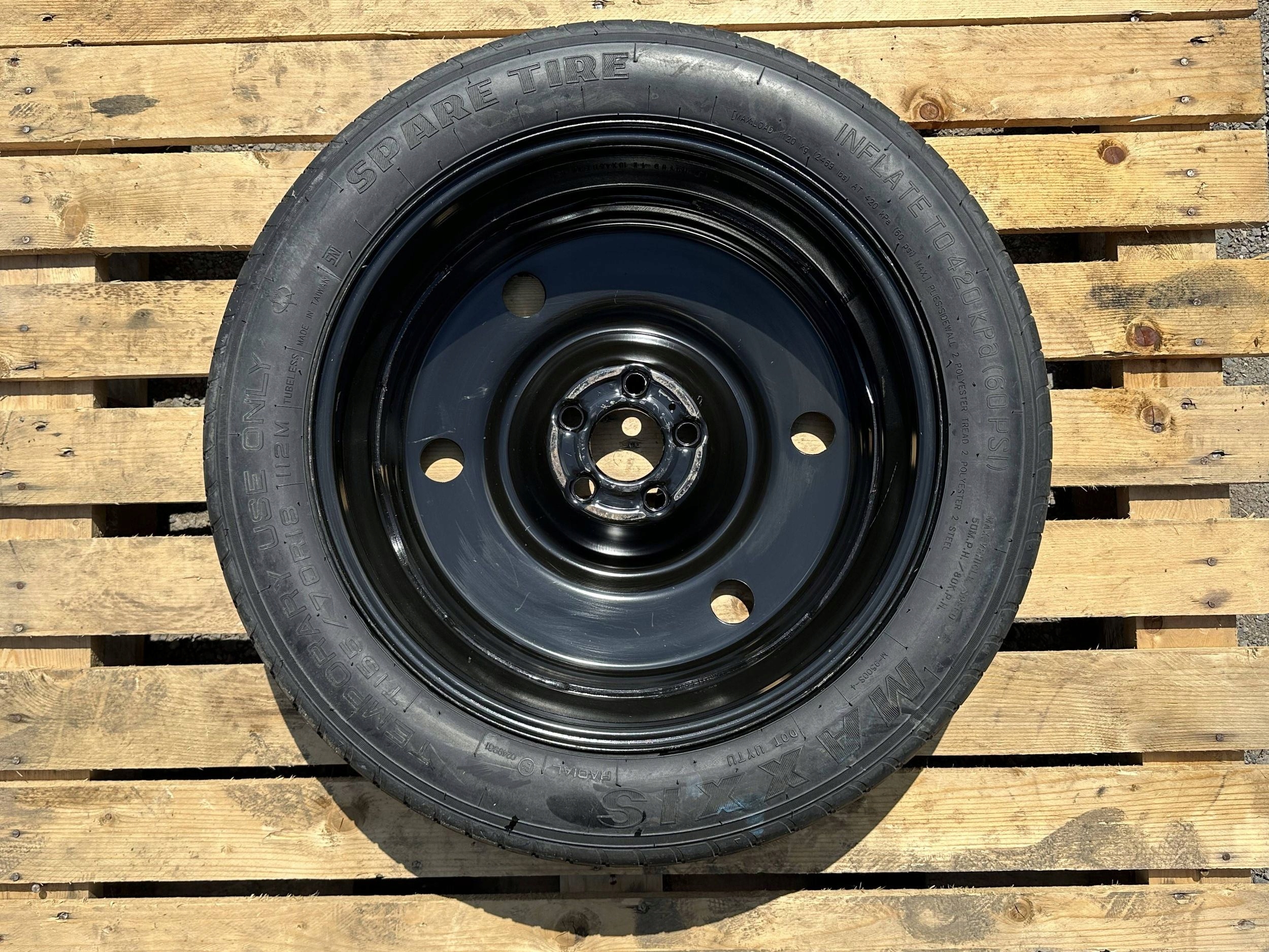wheel spare tyre spare spare disc Lincoln Continental 2017+