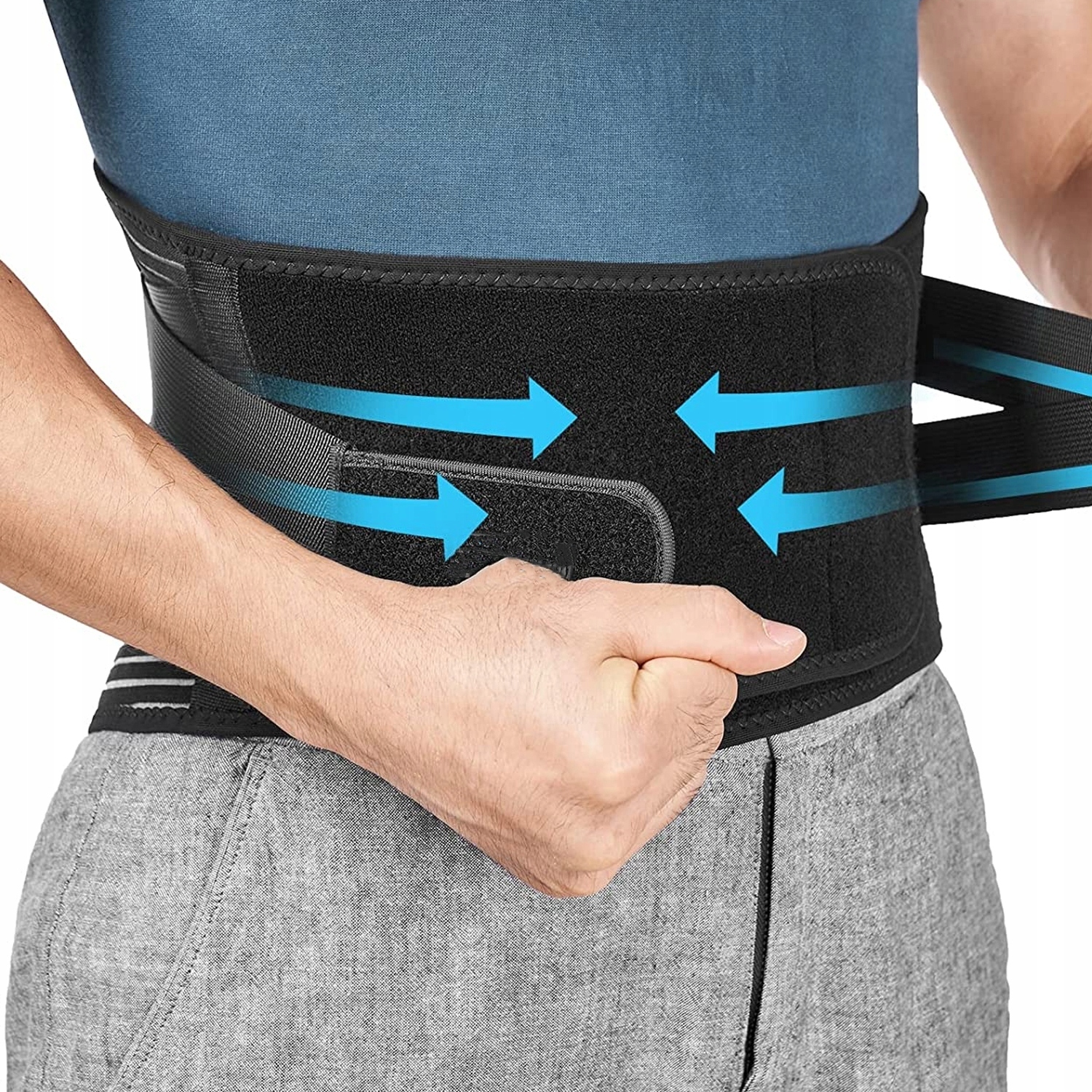 PAS BÓLE PLECÓW LĘDŹWIOWY STABILIZUJĄCY KRĘGOSŁUP Rodzaj inny