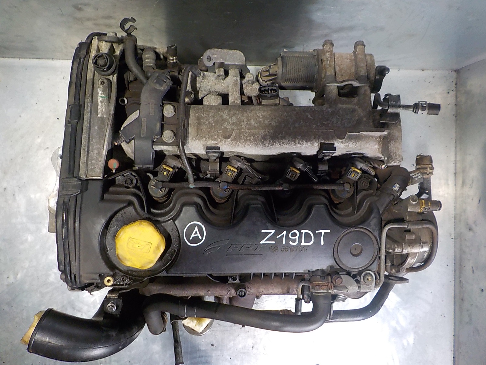 OPEL VECTRA C ASTRA H ZAFIRA B engine complete 1.9 CDTI Z19DT 82 thousand.