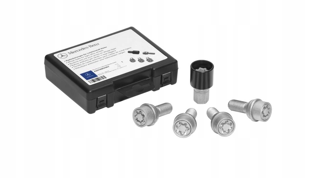 Mercedes Bezpečnostné skrutky proti krádeži pre zlodejov Oe